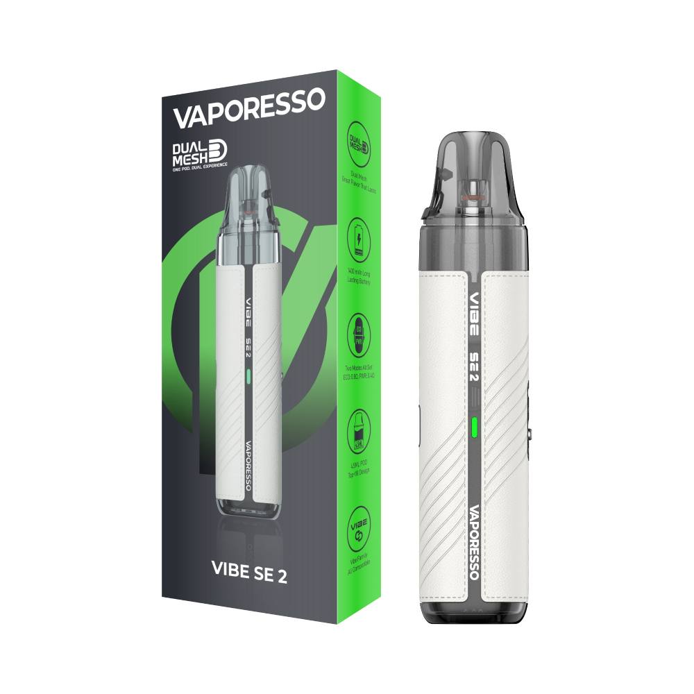 Vaporesso Vibe SE 2 (Kit PS) - Leather White