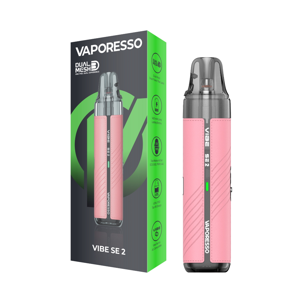 Vaporesso Vibe SE 2 (Kit PS) - Leather Pink