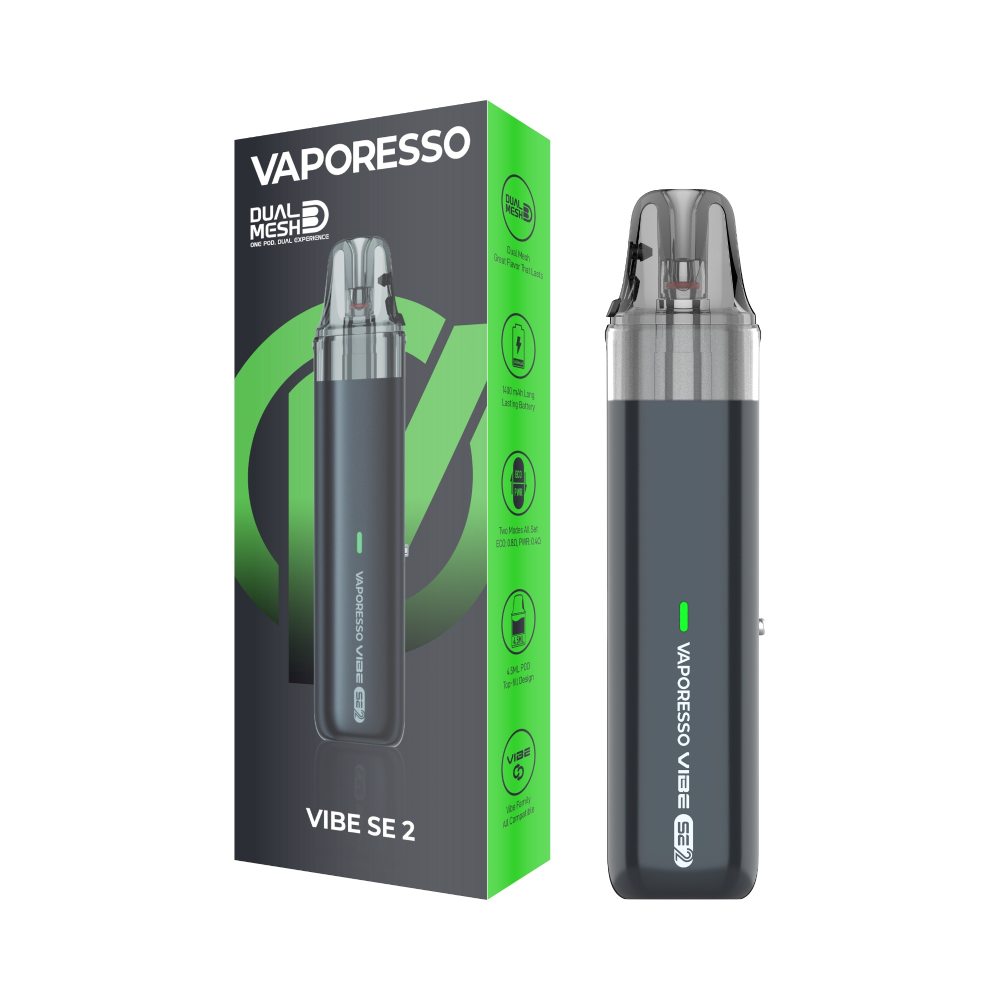 Vaporesso Vibe SE 2 (Kit PS) - Gleaming Black