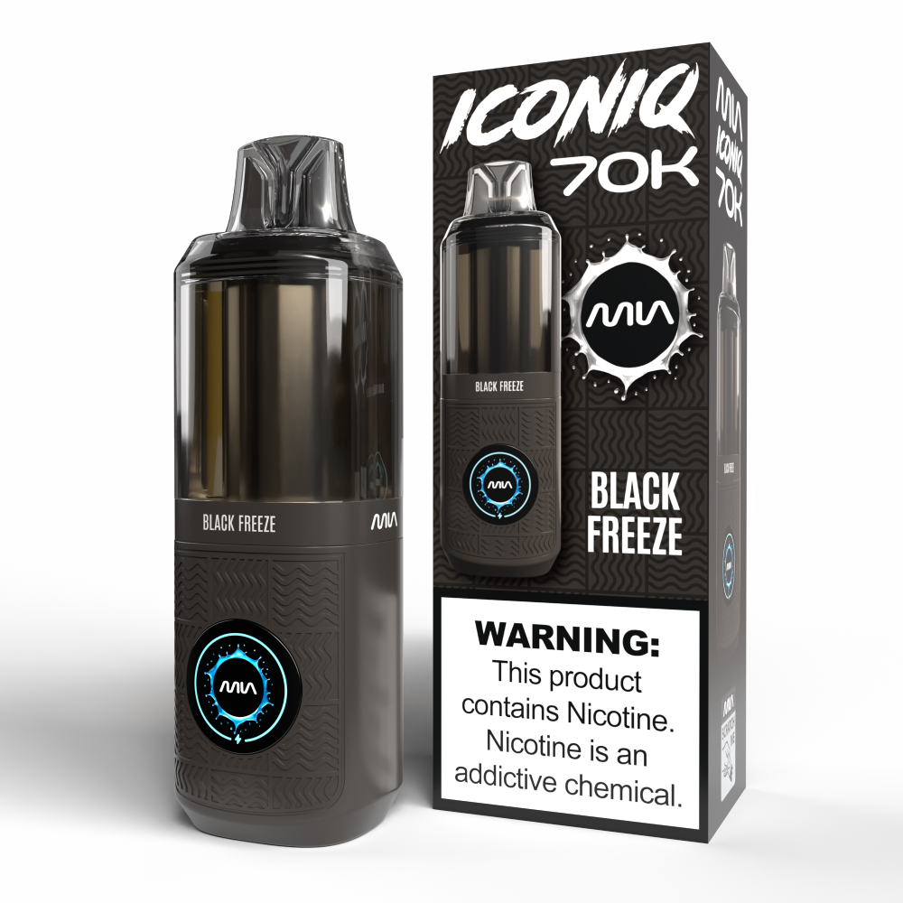 MIA IconIQ (70K)(Dispo)(20mL) - Black Freeze