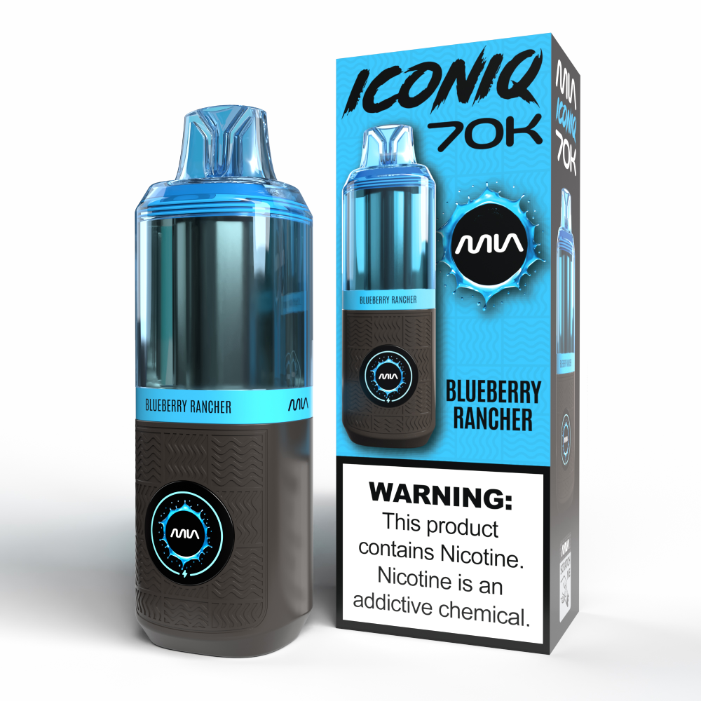 MIA IconIQ (70K)(Dispo)(20mL) - Blueberry Rancher