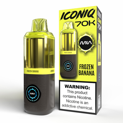 MIA IconIQ (70K)(Dispo)(20mL) - Frozen Banana