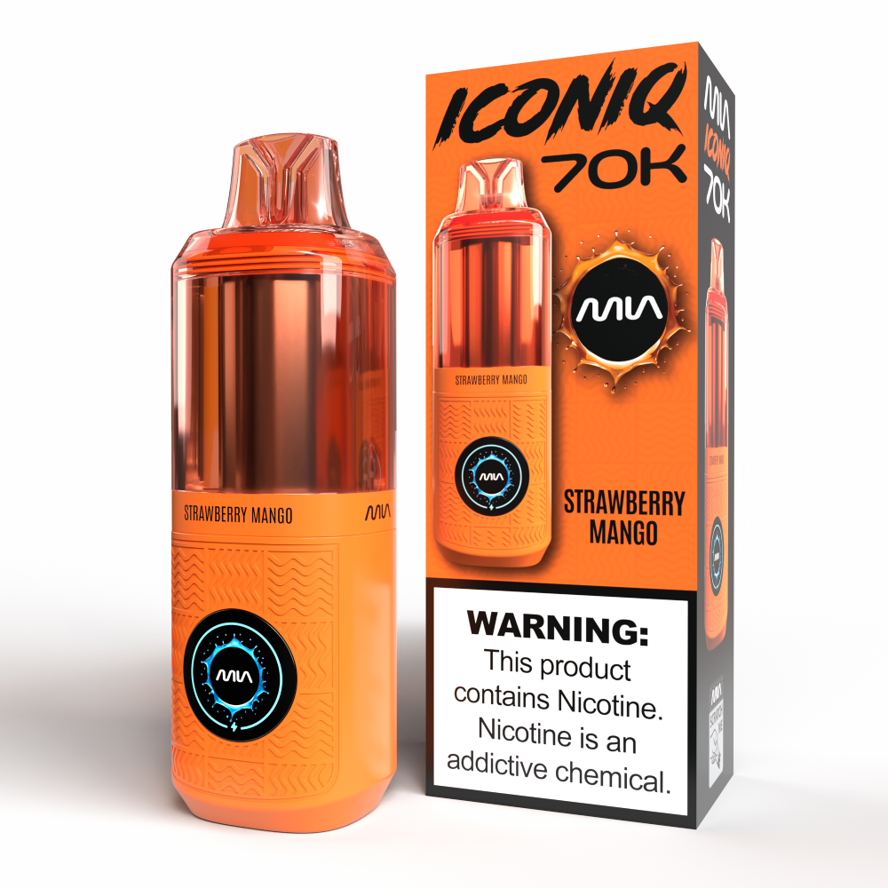MIA IconIQ (70K)(Dispo)(20mL) - Strawberry Mango
