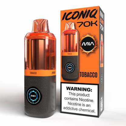 MIA IconIQ (70K)(Dispo)(20mL) - Tobacco