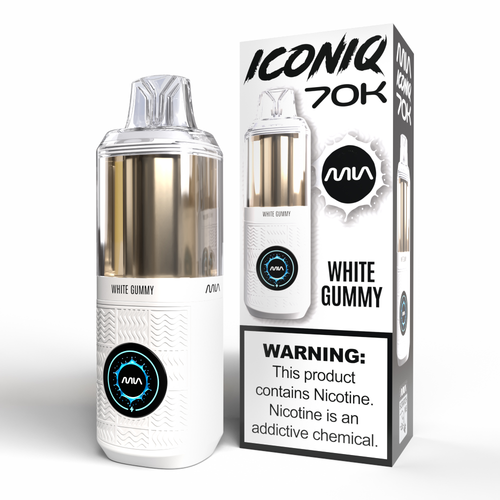 MIA IconIQ (70K)(Dispo)(20mL) - White Gummy