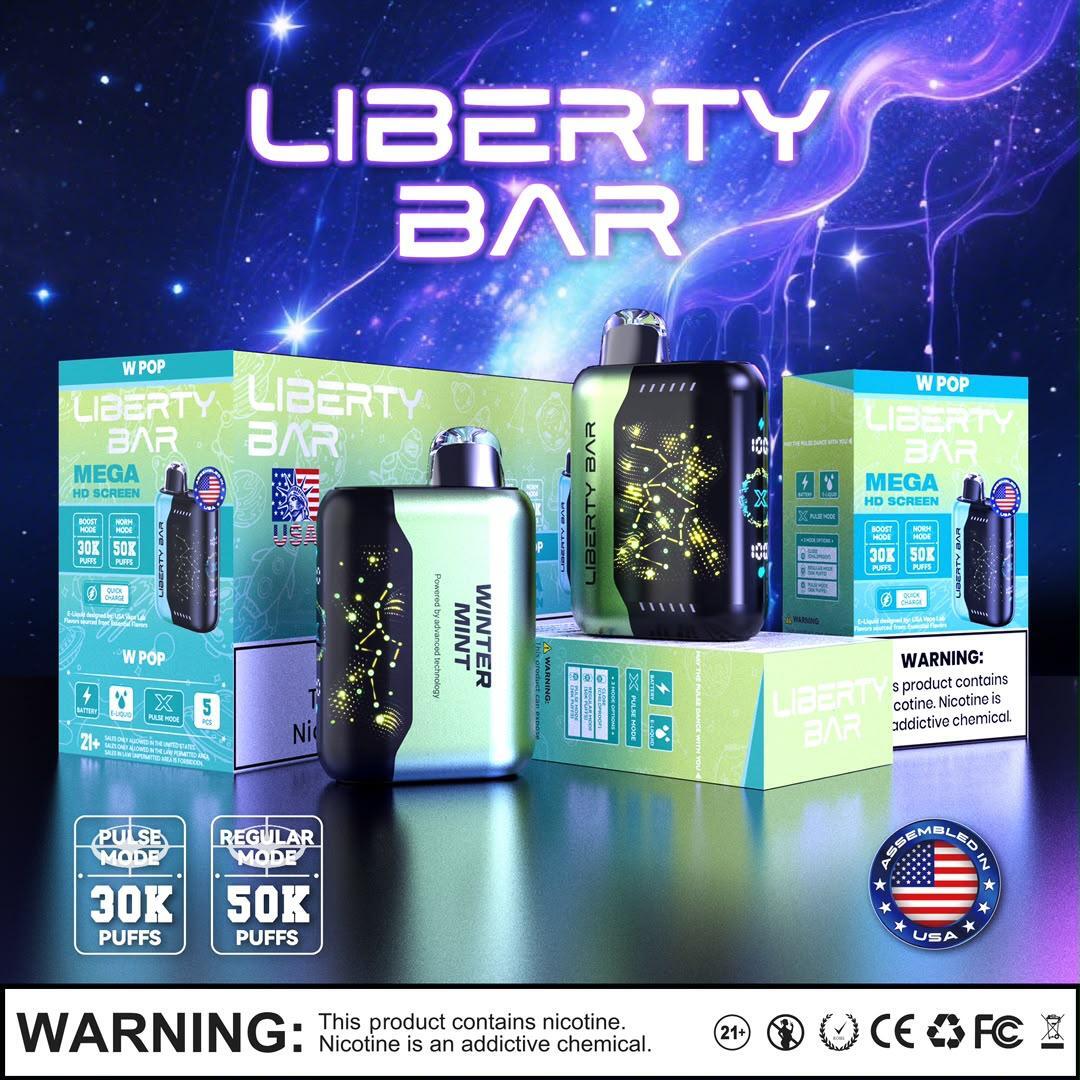 Liberty Bar (50K)(Dispo)(18mL)-Winter Mint (W Pop)

