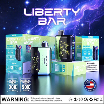 Liberty Bar (50K)(Dispo)(18mL)-Winter Mint (W Pop)

