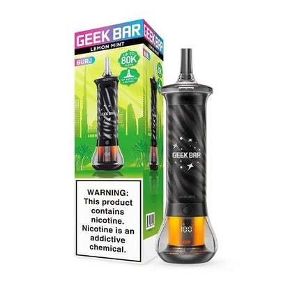 Geek Bar Burj (Dispo) (80000Puff) (25mL) - Lemon Mint