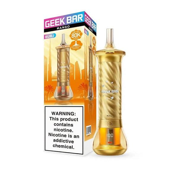 Geek Bar Burj (Dispo) (80000Puff) (25mL) - Mango