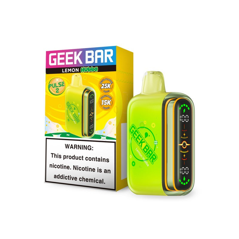 Geek Bar Pulse 2 (Dispo) (25000Puff)(16mL) Hubba Edt. - Lemon Hubba