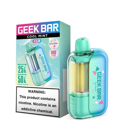 Geek Bar Clr (Dispo) (50000Puff)(17mL) - Cool Mint
