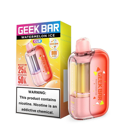 Geek Bar Clr (Dispo) (50000Puff)(17mL) - Watermelon Ice