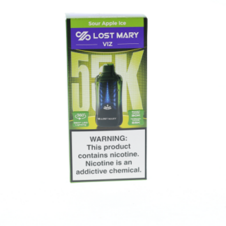 Lost Mary VIZ 55000 (Dispo) (55000Puff) (16.7mL) - Sour Apple Ice