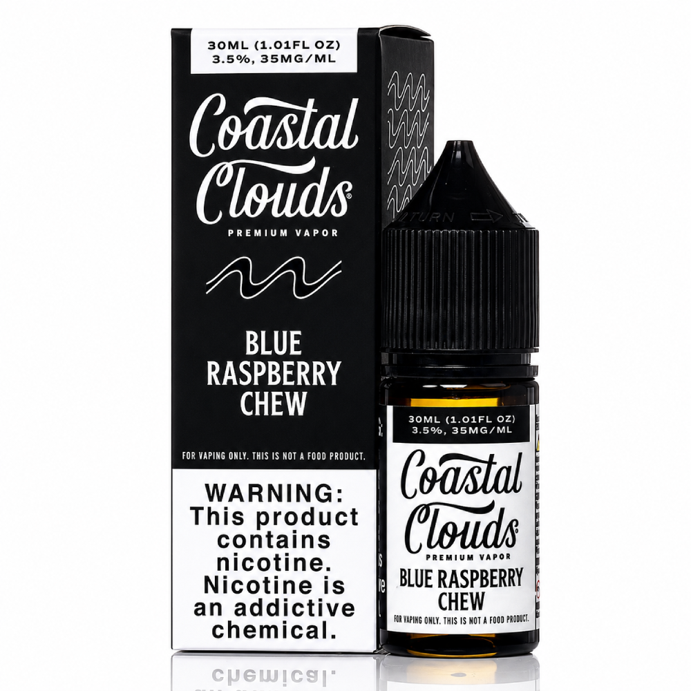 Coastal Clouds (LIQ Salt)(30mL) - Blue Raspberry Chew