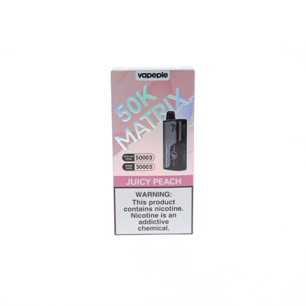 Vapepie Matrix (Dispo)(50000Puff)(25mL) - Juicy Peach