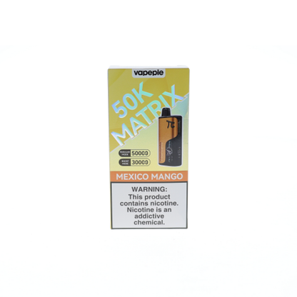 Vapepie Matrix (Dispo)(50000Puff)(25mL) - Mexico Mango