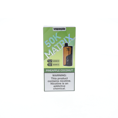Vapepie Matrix (Dispo)(50000Puff)(25mL) - Pineapple Coconut
