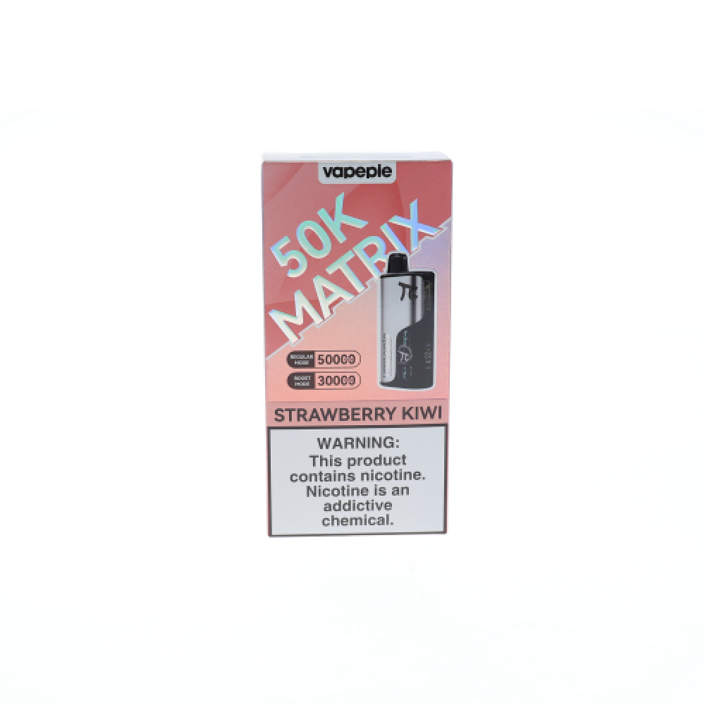 Vapepie Matrix (Dispo)(50000Puff)(25mL) - Strawberry Kiwi
