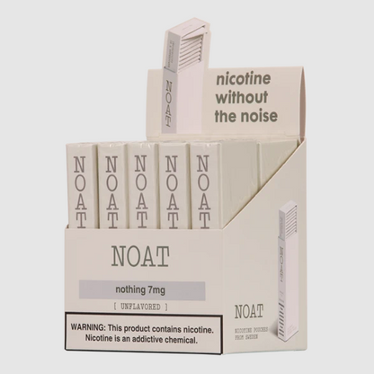 NOAT (DSPLY 10pc)(Nic Pouch)(20ct Pack)-Nothing (SAS) 07mg

