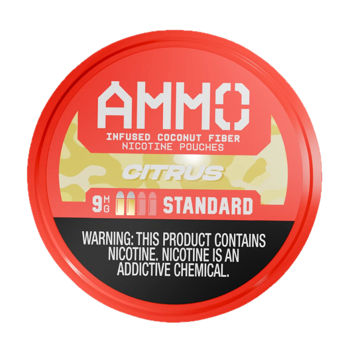 AMMO (Nic Pouch)(20ct Can)-Citrus 09mg

