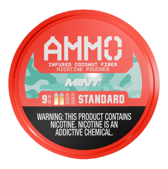 AMMO (Nic Pouch)(20ct Can)-Mint 09mg


