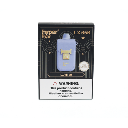 Hyper Bar LX65K (Dispo)(65000Puff)(25mL)-Love 66


