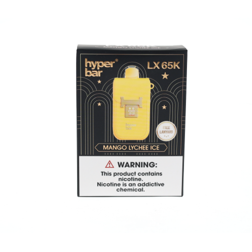 Hyper Bar LX65K (Dispo)(65000Puff)(25mL)-Mango Lychee Ice

