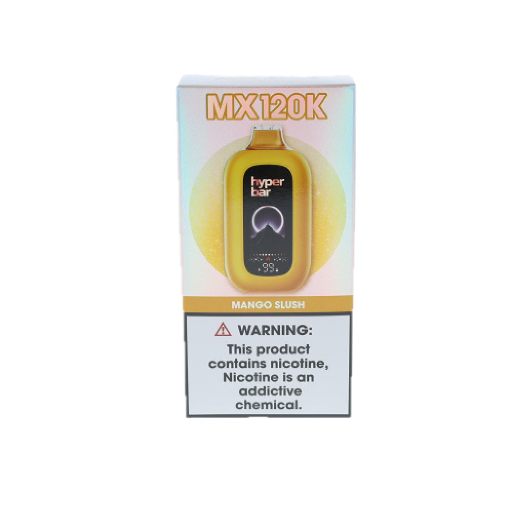 Hyper Bar MX120K (Dispo)(120,000Puff)(40mL)-Mango Slush


