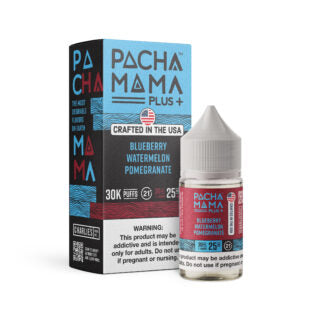 Pachamama+ (Nixodine)(Liq Salt)(30mL)-Blueberry Watermelon Pomegranate