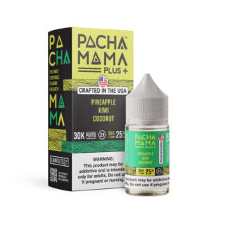 Pachamama+ (Nixodine)(Liq Salt)(30mL)-Pineapple Kiwi Coconut


