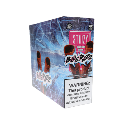 STIIIZY (DSPLY 15pc)(Cones)(2-Pack) Cigar Leaf Cones - Blue Razz