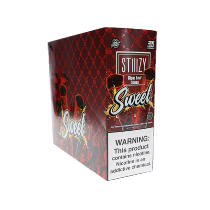 STIIIZY (DSPLY 15pc)(Cones)(2-Pack) Cigar Leaf Cones - Sweet