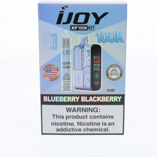 iJoy XP100K (Dispo) (100,000Puff)(18mL) + 15mL (LIQ Salt)-Blueberry Blackberry
