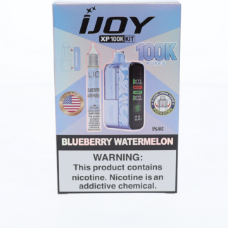 iJoy XP100K (Dispo) (100,000Puff)(18mL) + 15mL (LIQ Salt)-Blueberry Watermelon
