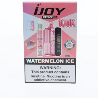 iJoy XP100K (Dispo) (100,000Puff)(18mL) + 15mL (LIQ Salt)-Watermelon Ice
