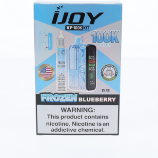 iJoy XP100K (Dispo) (100,000Puff)(18mL) + 15mL (LIQ Salt)-Frozen Blueberry
