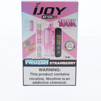 iJoy XP100K (Dispo) (100,000Puff)(18mL) + 15mL (LIQ Salt)-Frozen Strawberry
