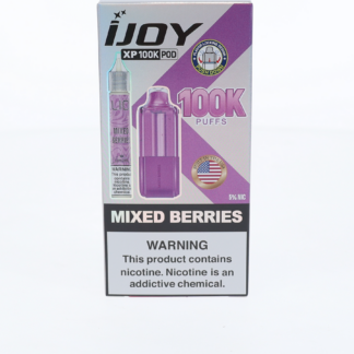 iJoy XP100K Pod (Dispo only) (100,000Puff)(18mL) + 15mL (LIQ Salt)-Mixed Berries

