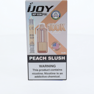 iJoy XP100K Pod (Dispo only) (100,000Puff)(18mL) + 15mL (LIQ Salt)-Peach Slush

