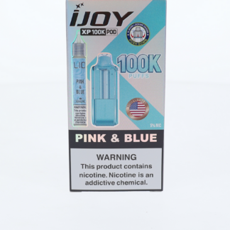 iJoy XP100K Pod (Dispo only) (100,000Puff)(18mL) + 15mL (LIQ Salt)-Pink & Blue

