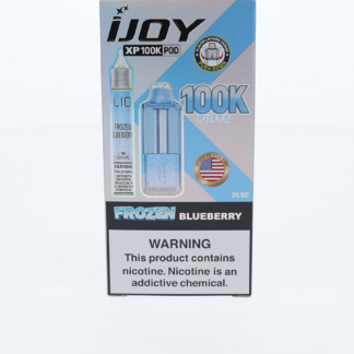 iJoy XP100K Pod (Dispo only) (100,000Puff)(18mL) + 15mL (LIQ Salt)-Frozen Blueberry

