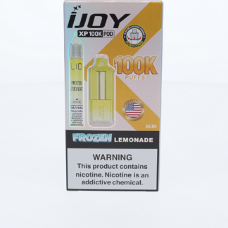 iJoy XP100K Pod (Dispo only) (100,000Puff)(18mL) + 15mL (LIQ Salt)-Frozen Lemonade

