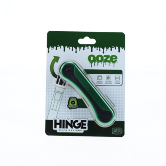 Ooze (510BATT) Hinge Battery USB 210mAh - Green Drip