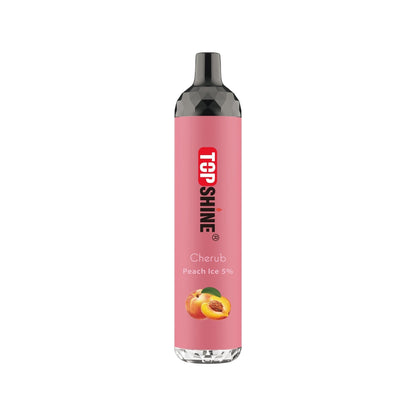 Topshine Disposable | 4500 Puffs | 10mL | 50Mg | MOQ 10 | Peach Ice