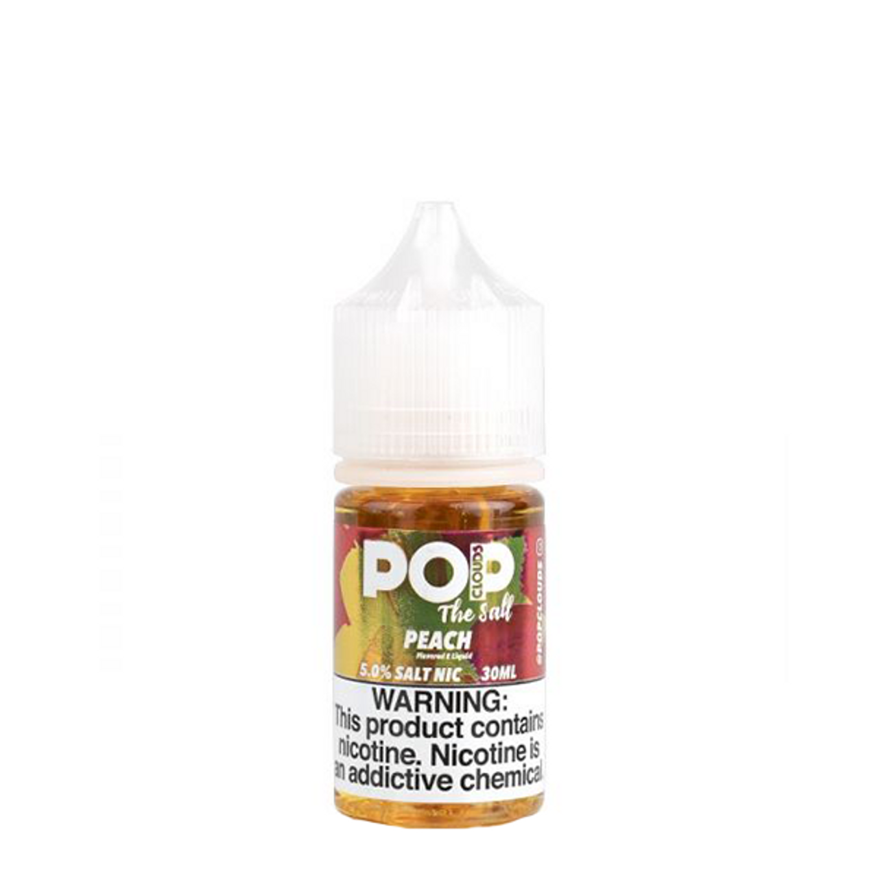 Pop Clouds Salt Series E-Liquid 30mL | Peach