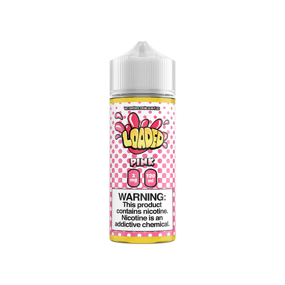 LOADED Series E-Liquid 120mL (Freebase) | Pink