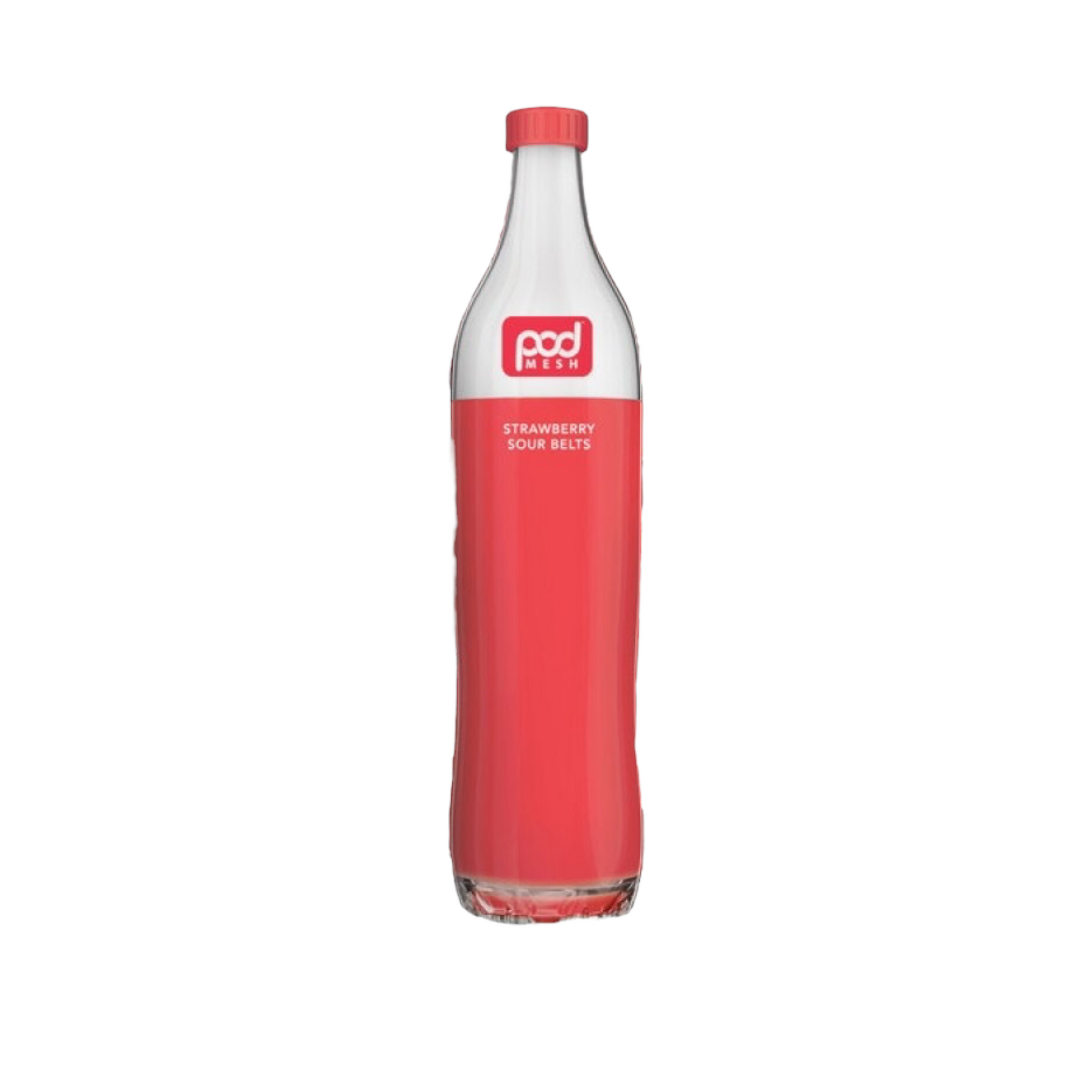Pod Mesh Flo Disposable 3500 Puffs 10mL 50mg | MOQ 10 | Strawberry Sour Belts