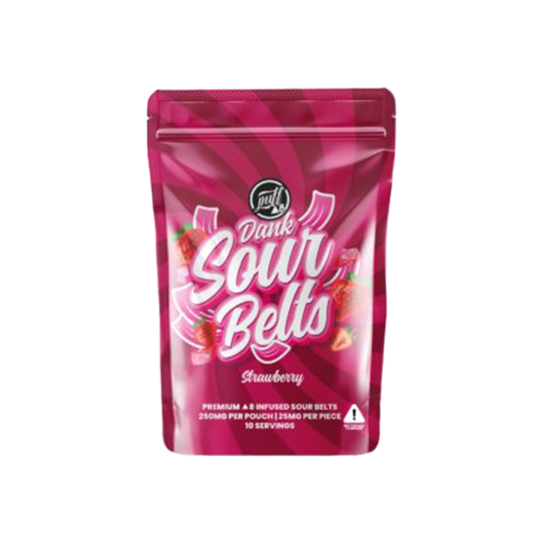 Puff Xtrax Delta-8 Dank Sour Belts | 250mg