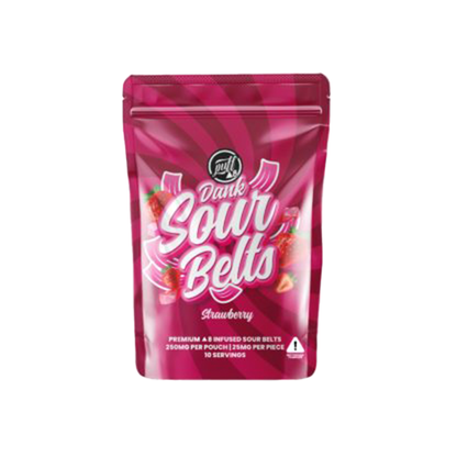 Puff Xtrax Delta-8 Dank Sour Belts | 250mg