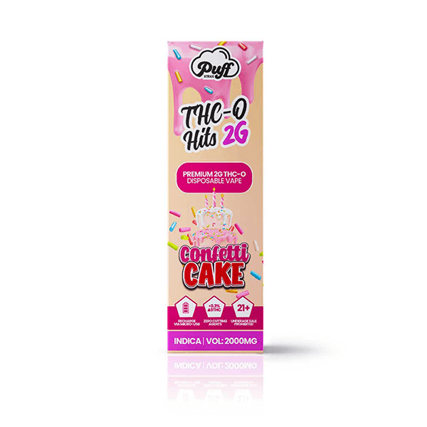 Puff Xtrax THC-O Hits Delta-8 Disposable | 2-Gram
